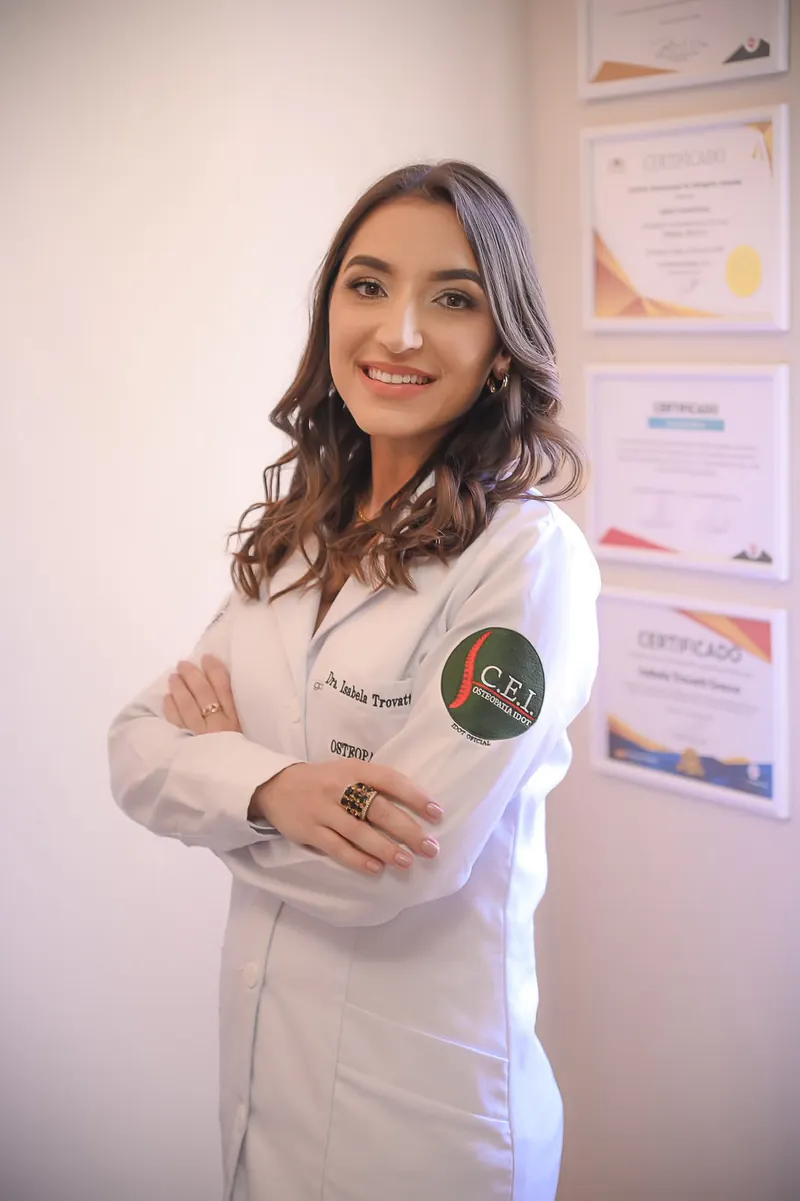 Isabela Trovatti, osteopata em Fernandópolis